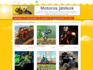Online motoros játék