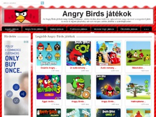 Részletek : Legjobb online Angry Birds játékok