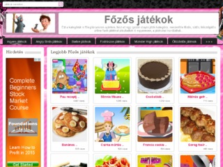 Részletek : Legjobb főzős játékok