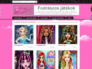 Részletek : Online fodrászos játékok