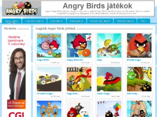 Legjobb Ingyen Angry Birds játékok